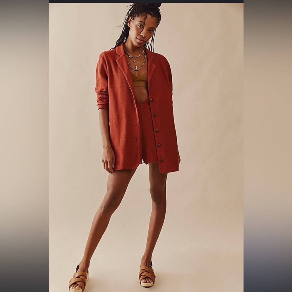 New Free People Beach Lizzie Romper NWT